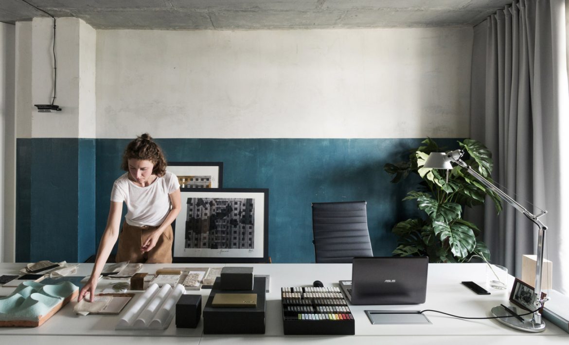 Studio 11 (Беларусь). Цвет и текстура в офисе