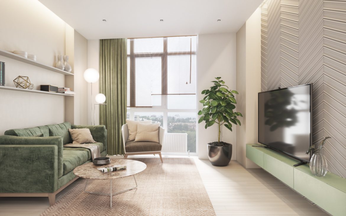 Tobi architects (Украина). Квартира с видом на Днепр
