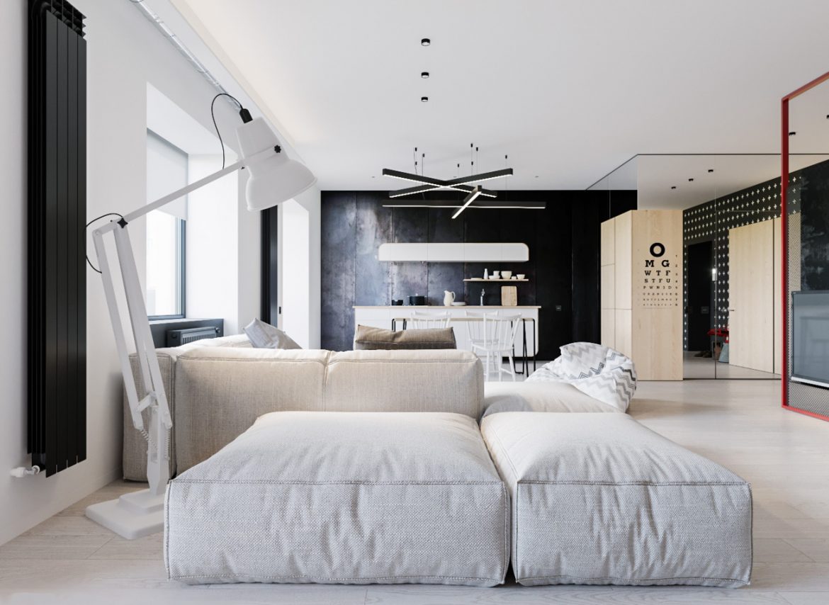 Inta Design (Украина). Квартира киберспортсмена