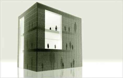 Tokujin Yoshioka - Light Transmissible Blocks Presentation Plan 