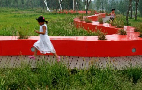 Великая китайская скамья Red Ribbon