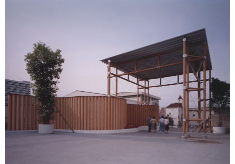 Shigeru Ban - Odawara Hall And East Gate, Kanagawa, Japan, 1990