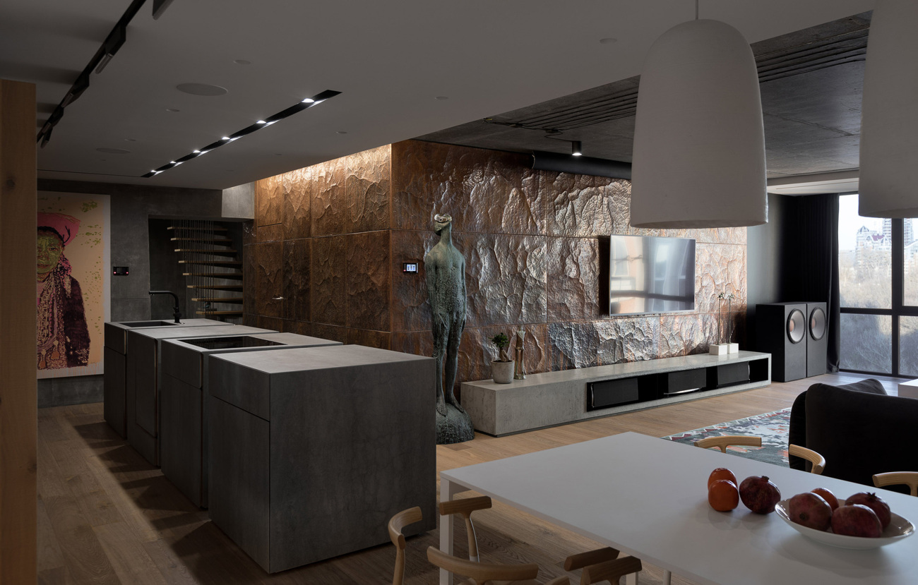 Sergey Makhno Architects (Украина). Квартира-галерея | Д.Журнал