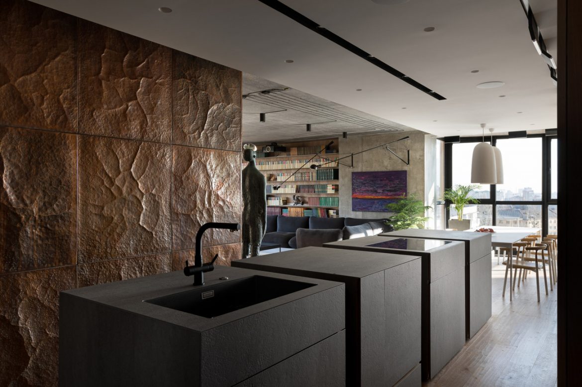 Sergey Makhno Architects (Украина). Квартира-галерея | Д.Журнал