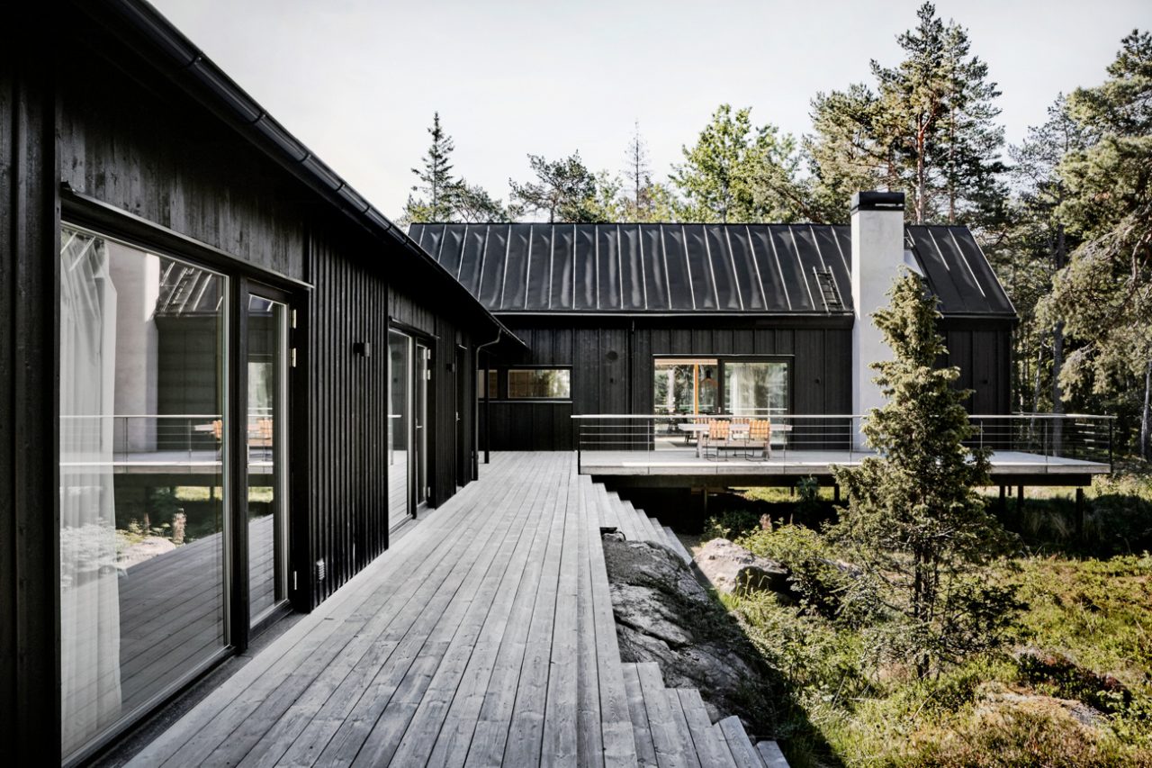 Kod Arkitekter (Швеция). Дача в скандинавском стиле