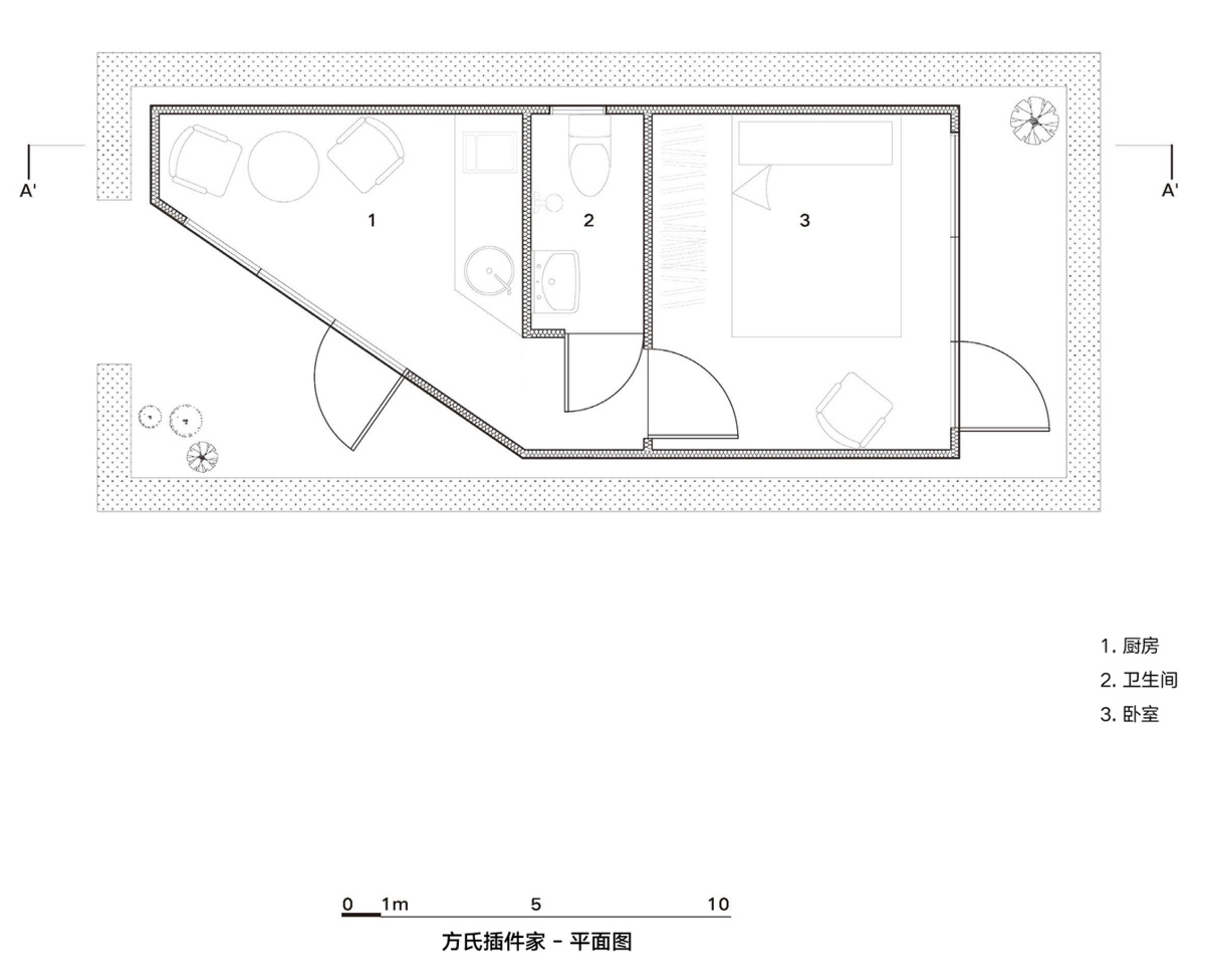 People’s Architecture Office (Китай). Пристройки к развалинам