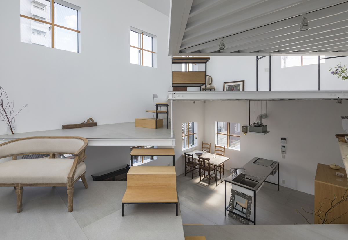 Tato Architects (Япония). Дом без внутренних перегородок