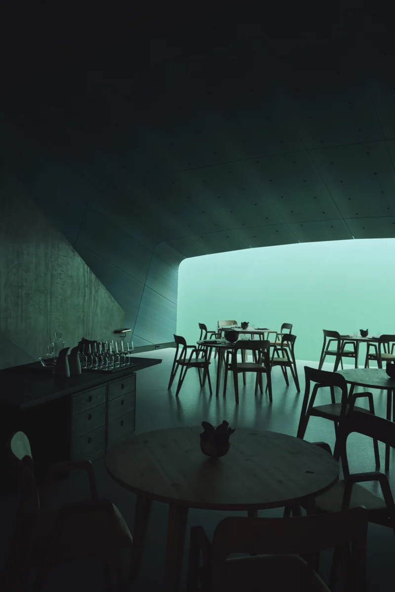 Snøhetta (Норвегия). Ресторан под водой