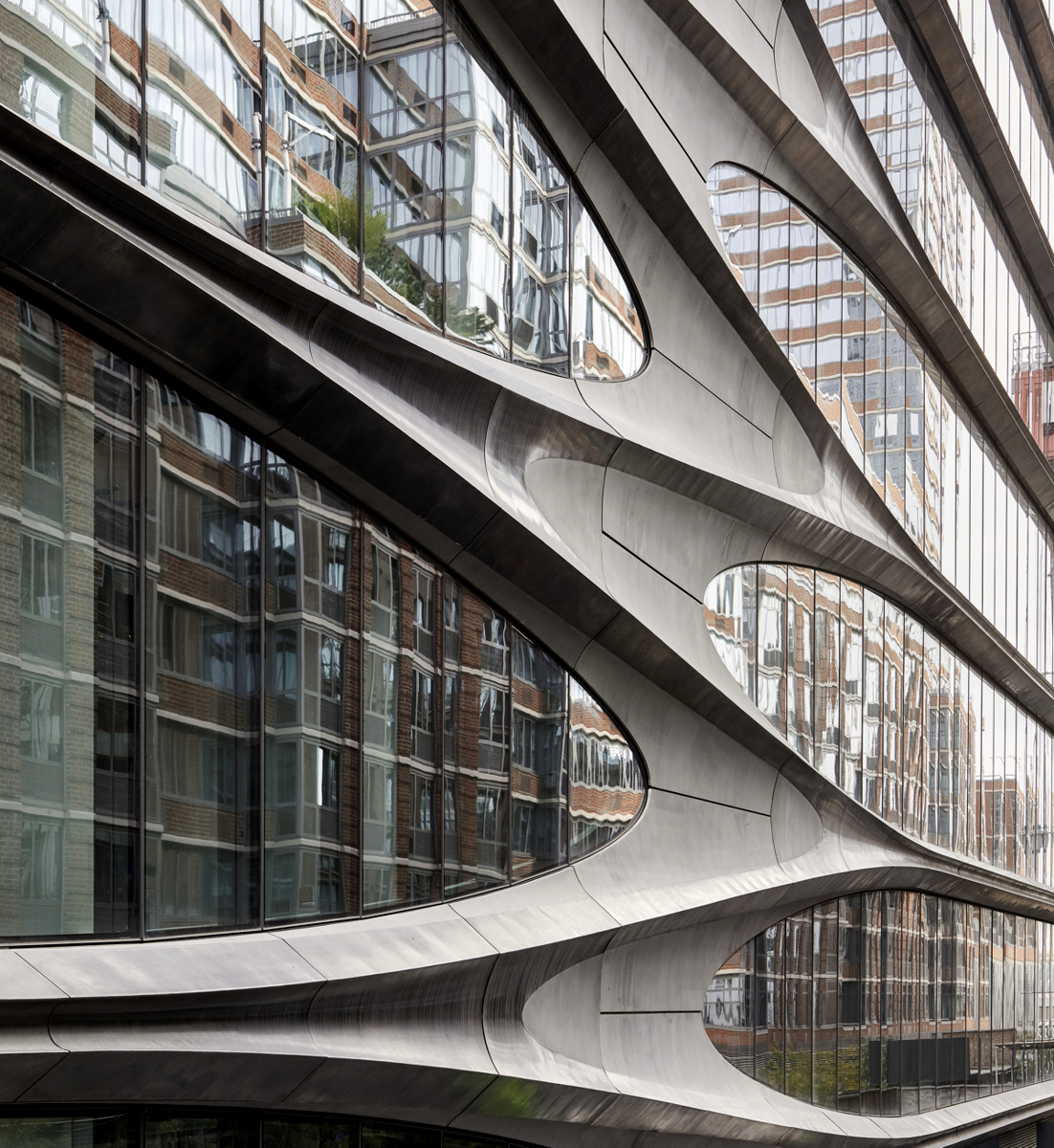 Zaha Hadid Architects (Великобритания). Жилой дом в Нью-Йорке