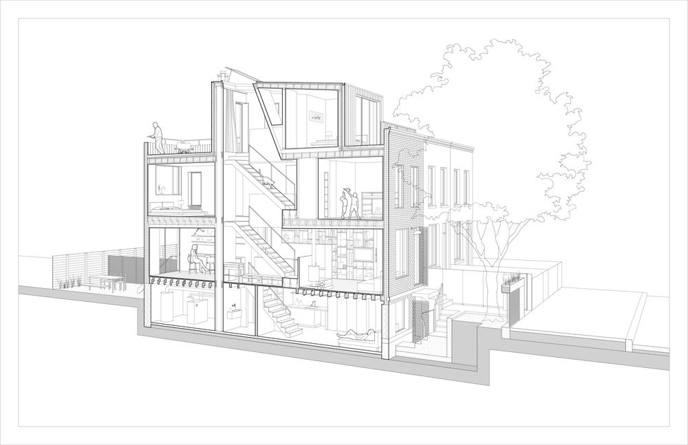 Как вам? Office of Architecture (США). Нью-йоркский дом для молодой семьи