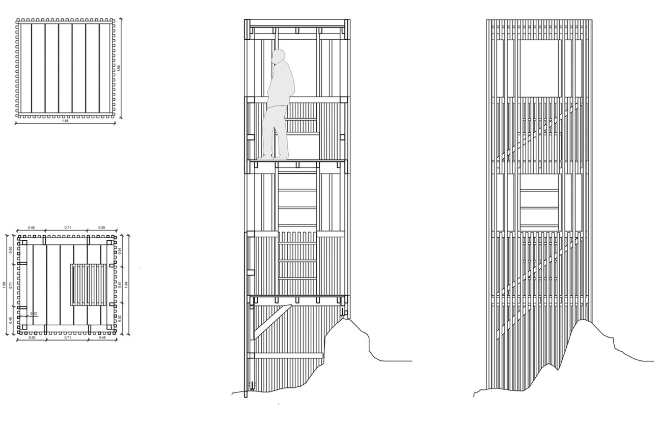 Как вам? Orma Architettura (Франция). Площадки для наблюдения за оленями