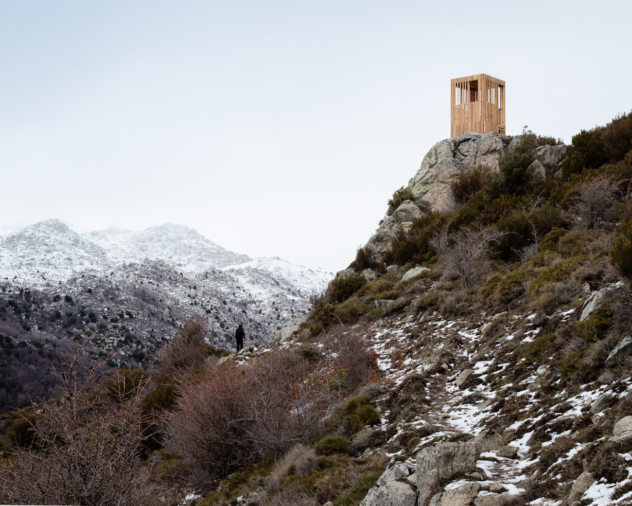 Как вам? Orma Architettura (Франция). Площадки для наблюдения за оленями