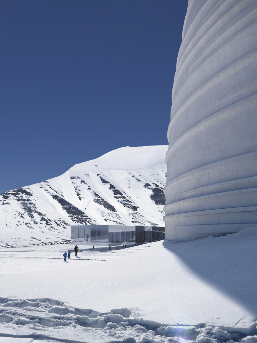 Snøhetta (Норвегия). Центр арктического хранилища