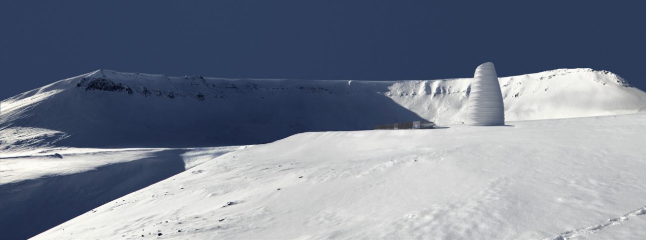 Snøhetta (Норвегия). Центр арктического хранилища