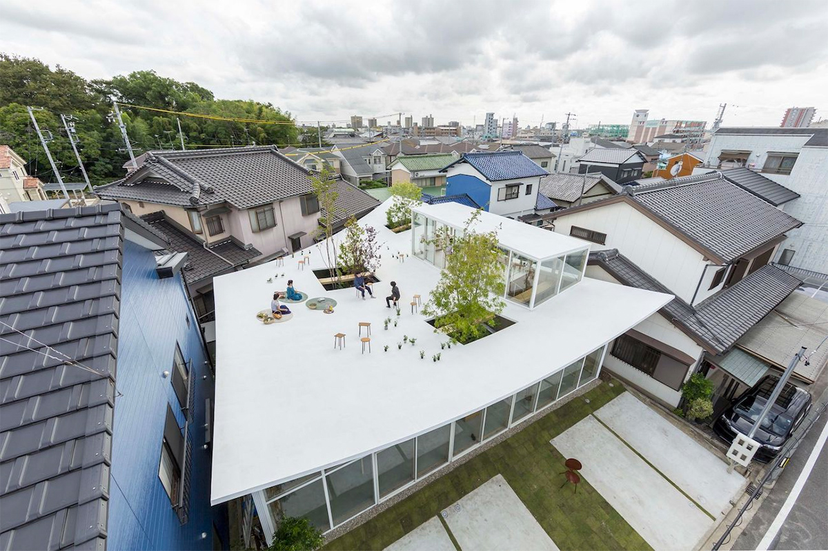 Studio Velocity (Япония). Офис с парком на крыше