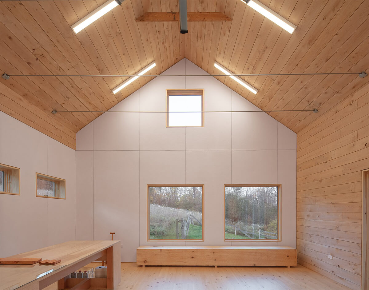 Barn Studio – реконструкція дерев’яного сараю з біоізоляцією. Cordero Pardee.